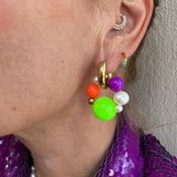 Universe earrings